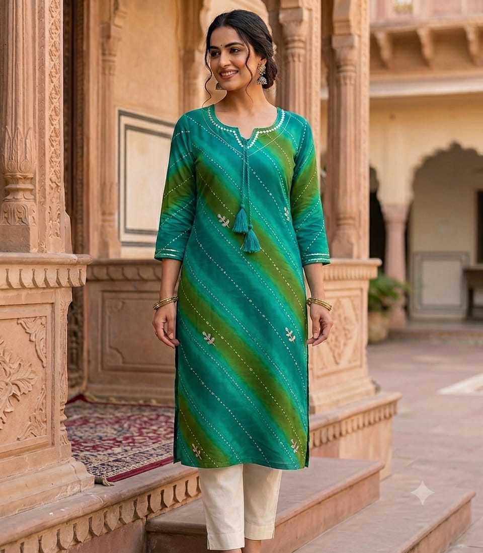 Muslin kurti