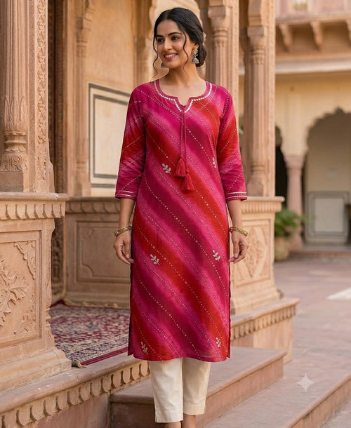 Muslin kurti