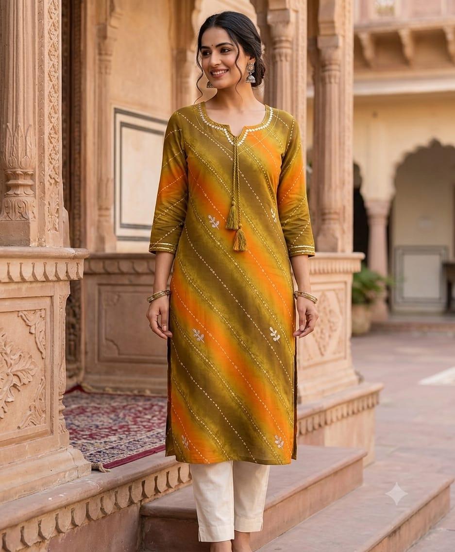 Muslin kurti